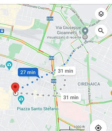 Fiera Gioannetti 5 Uno Lejlighed Bologna